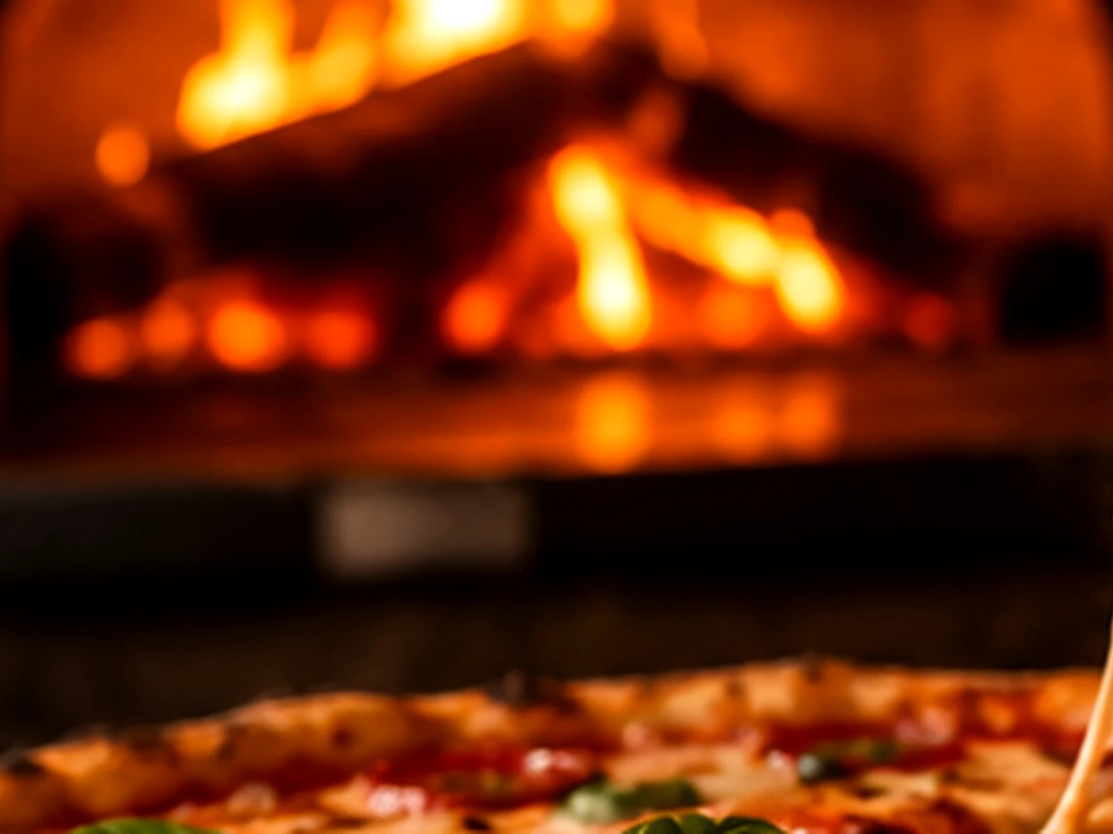 Forno a lenha da RL Pizzaria